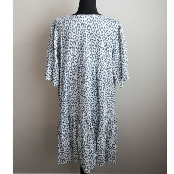 Emerson Fry India Collection Ladies Isla Dress Leopard Size M/L - Picture 5 of 8